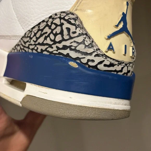 Air Jordan 3 Retro True Blue 2011 Size 9 Hypebeast Kicks Lifestyle 136064-104 - Picture 12 of 13